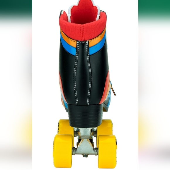 Moxie black rainbow rider sz 8 roller skate bnwot worn once try them out derby - Picture 9 of 10
